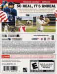 MLB 12: The Show Back Cover