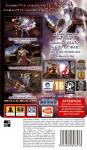 SoulCalibur: Broken Destiny Back Cover