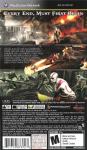 God Of War: Ghost of Sparta Back Cover