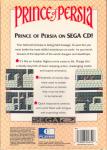 Prince of Persia Back Cover