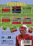 Joe Montana Football Back Cover