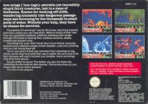 Lemmings Back Cover