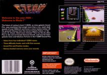 F-Zero Back Cover