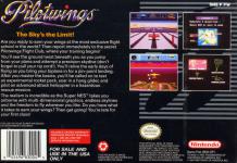 Pilotwings Back Cover