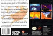 The Lion King Back Cover