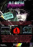 Alien Girl: Collector's Edition Back Cover