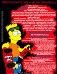 The Simpsons: Bart Vs. The Space Mutants Back Cover