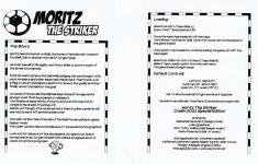 Moritz The Striker Back Cover