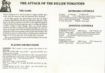 Attack Of The Killer Tomatoes Back Cover