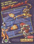 Street Fighter II Back Cover