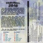 Paintball 2048 Back Cover