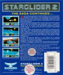 Starglider 2 Back Cover