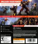 Anthem Back Cover