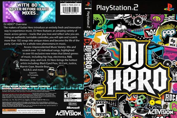 dj hero playstation 2
