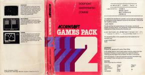 Games Pack 2 Front Cover