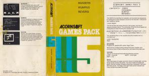 Games Pack 5 Front Cover