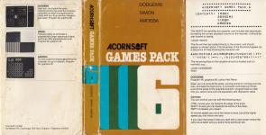 Games Pack 6 Front Cover