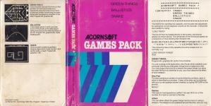 Games Pack 7 Front Cover