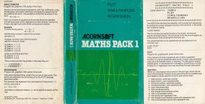 Maths Pack 1 Front Cover