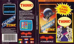 Two Game Disk: Thunder Zone And Think Front Cover