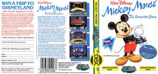 Mickey Mouse - The Computer Game Front Cover