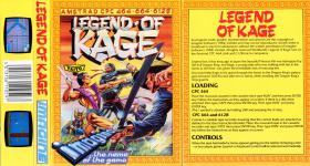 Legend Of Kage Front Cover