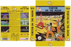 Tintin On The Moon Front Cover