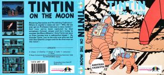 Tintin On The Moon Front Cover