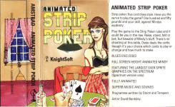 Animated Strip Poker Front Cover