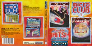 Micro Club 1: Arkanoid And Arkanoid Revenge Of Doh Front Cover