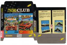 Micro Club 3: Out Run And Road Blasters Front Cover