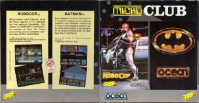 Micro Club: Robocop And Batman The Movie Front Cover