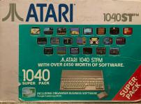 Atari 520 / 1040STfm Super Pack Front Cover