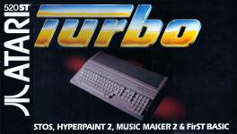 Atari 520STe Turbo Pack Front Cover