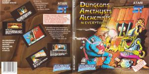 Dungeons, Amethysts, Alchemists'n Everythin' Front Cover