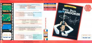 Steve Davis World Snooker Front Cover