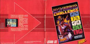 Daley Thompson's Olympic Challenge Front Cover