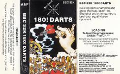 180 Darts Front Cover