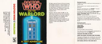 Doctor Who And The Warlord Front Cover