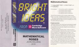 Mathematical Roses Front Cover