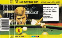 Steve Davis Snooker Front Cover