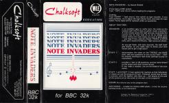 Note Invaders Front Cover