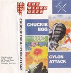 Chuckie Egg & Cylon Attack Front Cover