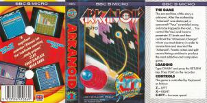 Arkanoid Front Cover