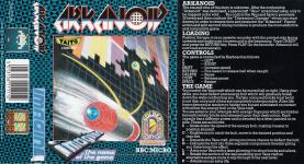 Arkanoid Front Cover