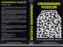 Crossword Puzzler Front Cover