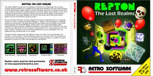 Repton: The Lost Realms Front Cover