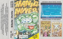 Manic Miner Front Cover