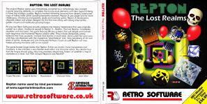 Repton: The Lost Realms Front Cover