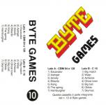 Byte Games 10 Front Cover